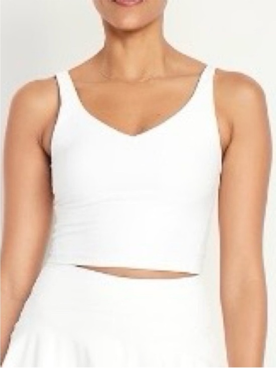 Old Navy Other - Old Navy XL V-neck 
Light Support
PowerSoft Longline
Sports Bra